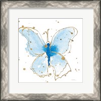 Framed Gilded Butterflies V