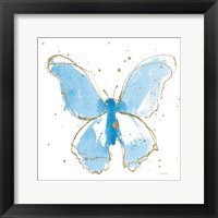 Framed Gilded Butterflies II