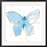 Framed Gilded Butterflies III