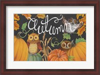 Framed Harvest Owl II