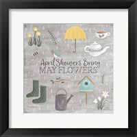 Smitten With Spring II Framed Print