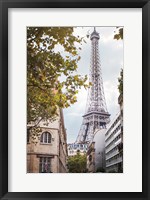 Framed Eiffel View II