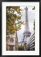Framed Eiffel View II