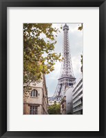 Eiffel View II Framed Print