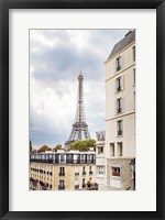 Framed Eiffel View I