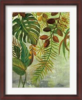 Framed Tropical Greenery I