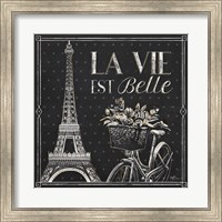 Framed Vive Paris VI
