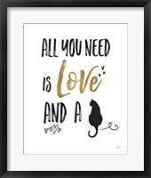 Pet Love IV Framed Print