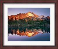 Framed Mount Jefferson