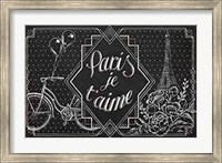 Framed Vive Paris III