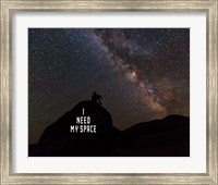 Framed I Need My Space - Color