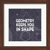 Framed Geometry Keeps You In Shape Dark Pattern