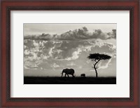 Framed Silhouettes Of Mara
