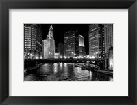 Framed Chicago River