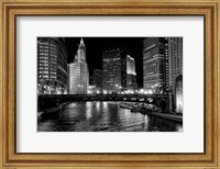 Framed Chicago River