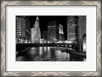 Framed Chicago River