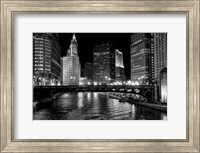 Framed Chicago River