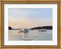 Framed Peaceful Harbor I