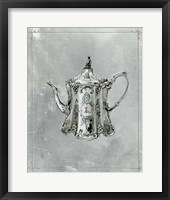 English Silver II Framed Print