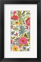 Framed Multi Bloom Floral I