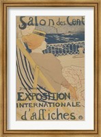 Framed Salon des Cent-Exposition Internationale d'affiches