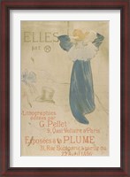Framed Elles (poster for 1896 exhibition at La Plume)