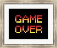 Framed Game Over  - Red