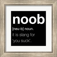 Framed Noob - Black