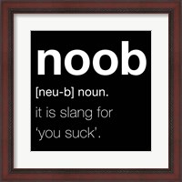 Framed Noob - Black