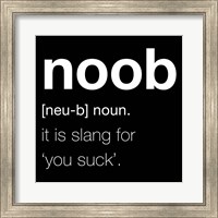 Framed Noob - Black