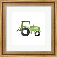 Framed 'Truck With Paint Texture - Part II' border=