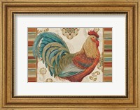 Framed Rooster Rainbow IIIA