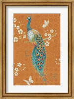 Framed Ornate Peacock X Spice