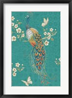 Framed Ornate Peacock XD