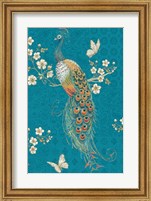 Framed Ornate Peacock XE