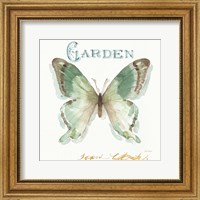 Framed My Greenhouse Butterflies III