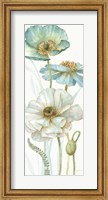 Framed My Greenhouse Flowers VIII
