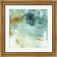 Framed 'My Greenhouse Abstract IV' border=