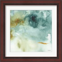 Framed 'My Greenhouse Abstract IV' border=
