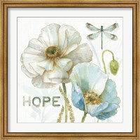 Framed My Greenhouse Flowers Hope