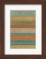Framed Batik Stripes II