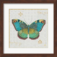 Framed Bohemian Wings Butterfly I
