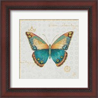 Framed Bohemian Wings Butterfly II