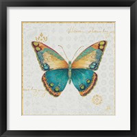 Bohemian Wings Butterfly II Framed Print