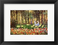 Framed Family in Garden, Argenteuil