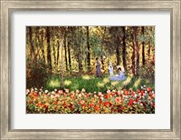 Framed Family in Garden, Argenteuil