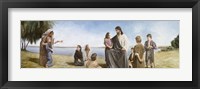 Framed Jesus With Children
