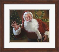 Framed Santa Greeting