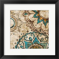 Framed Henna Pattern I