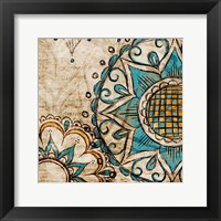 Framed Henna Pattern II